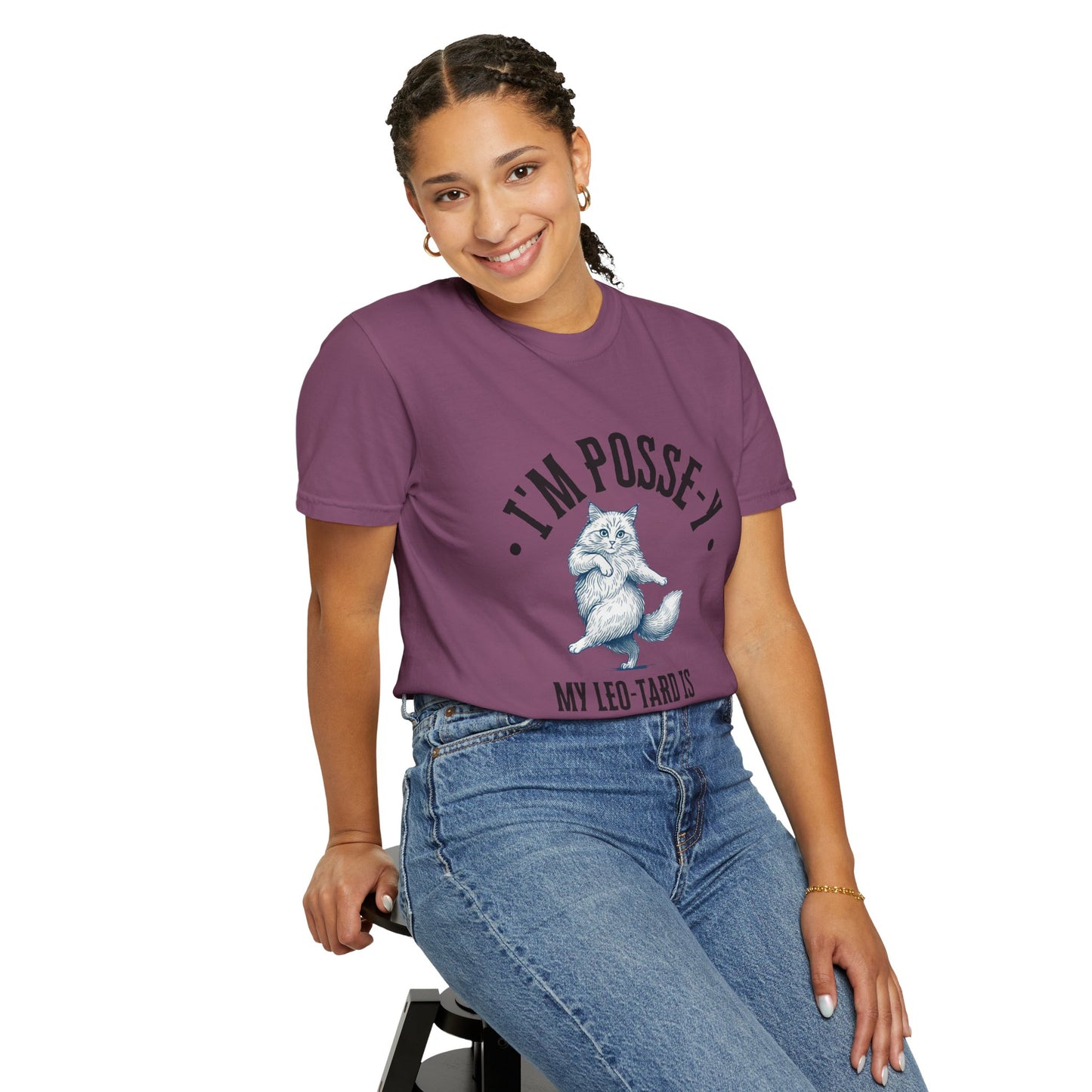 I'm Posse-y My Leo-tard is at The Laundry T-Shirt | Heavyweight Garment-Dyed Cotton | Funny Dance Humor