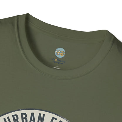 The Urban Frenchie T-Shirt | French Bulldog in City Attire | Gildan Softstyle 64000 Premium Tee