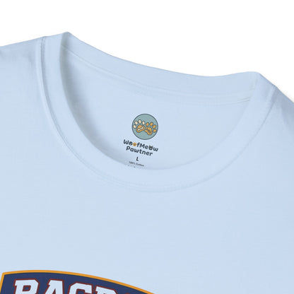 Ragdoll University T-Shirt | Vintage College Crest Style | Gildan Softstyle 64000 Premium Tee for Cat Moms and Dads