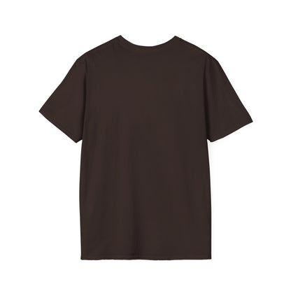French Bulldog - Too Cute To Spook Halloween T-Shirt | Frenchie in Ghost Costume | Gildan Softstyle 64000 Premium Tee