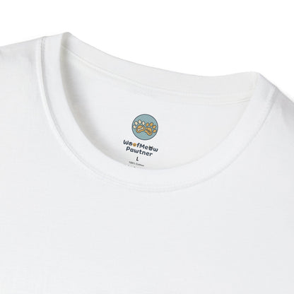 Cat Coffee Review T-Shirt — Relaxed Cat with Headphones & 5-Star Latte Tee | Gildan Softstyle 64000 Premium Tee