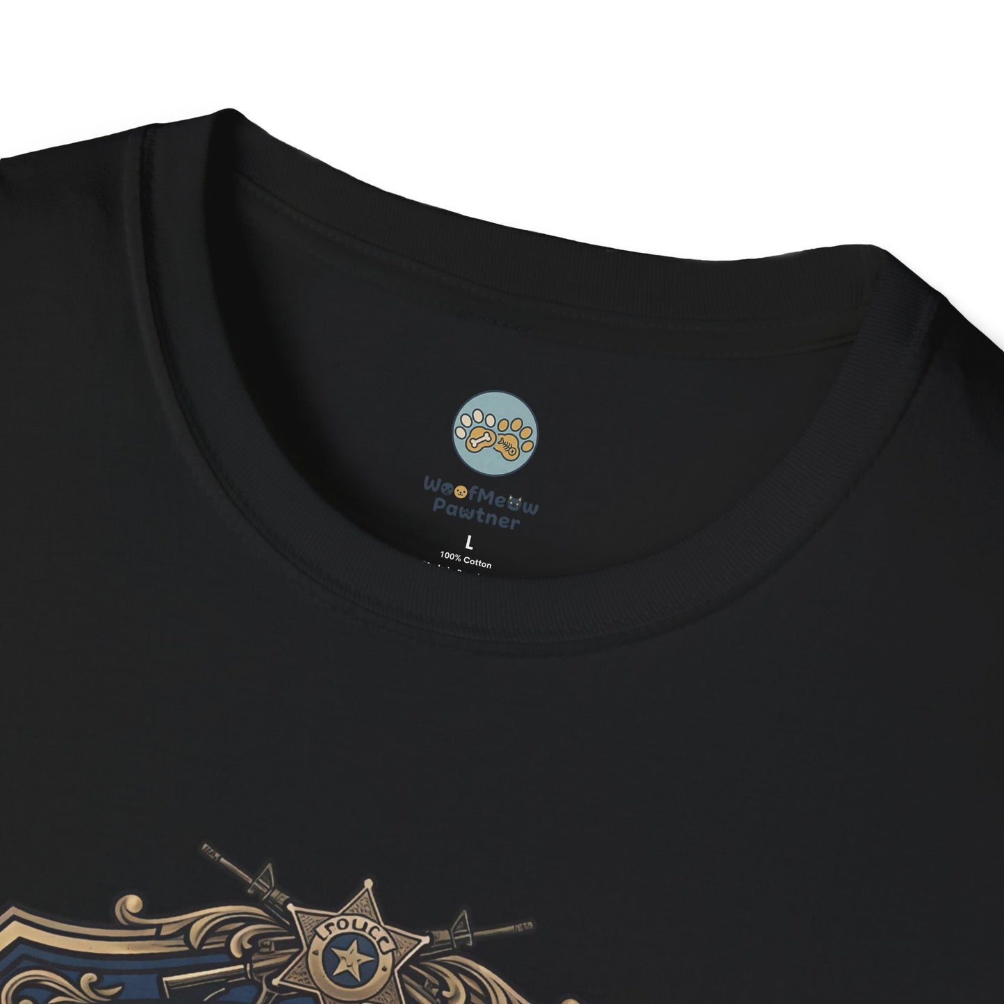 German Shepherd T-Shirt | K9 Unit Est. 1908 - Hero Police Dog Design for GSD Lovers | Gildan Softstyle 64000 Premium Tee