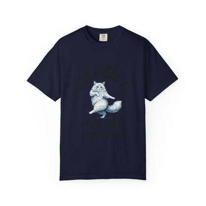 I'm Posse-y My Leo-tard is at The Laundry T-Shirt | Heavyweight Garment-Dyed Cotton | Funny Dance Humor