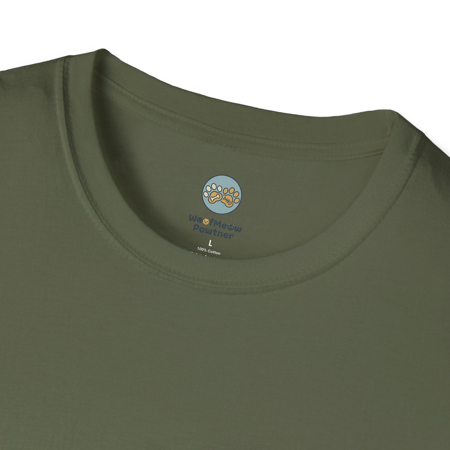 Cat Coffee Review T-Shirt — Relaxed Cat with Headphones & 5-Star Latte Tee | Gildan Softstyle 64000 Premium Tee