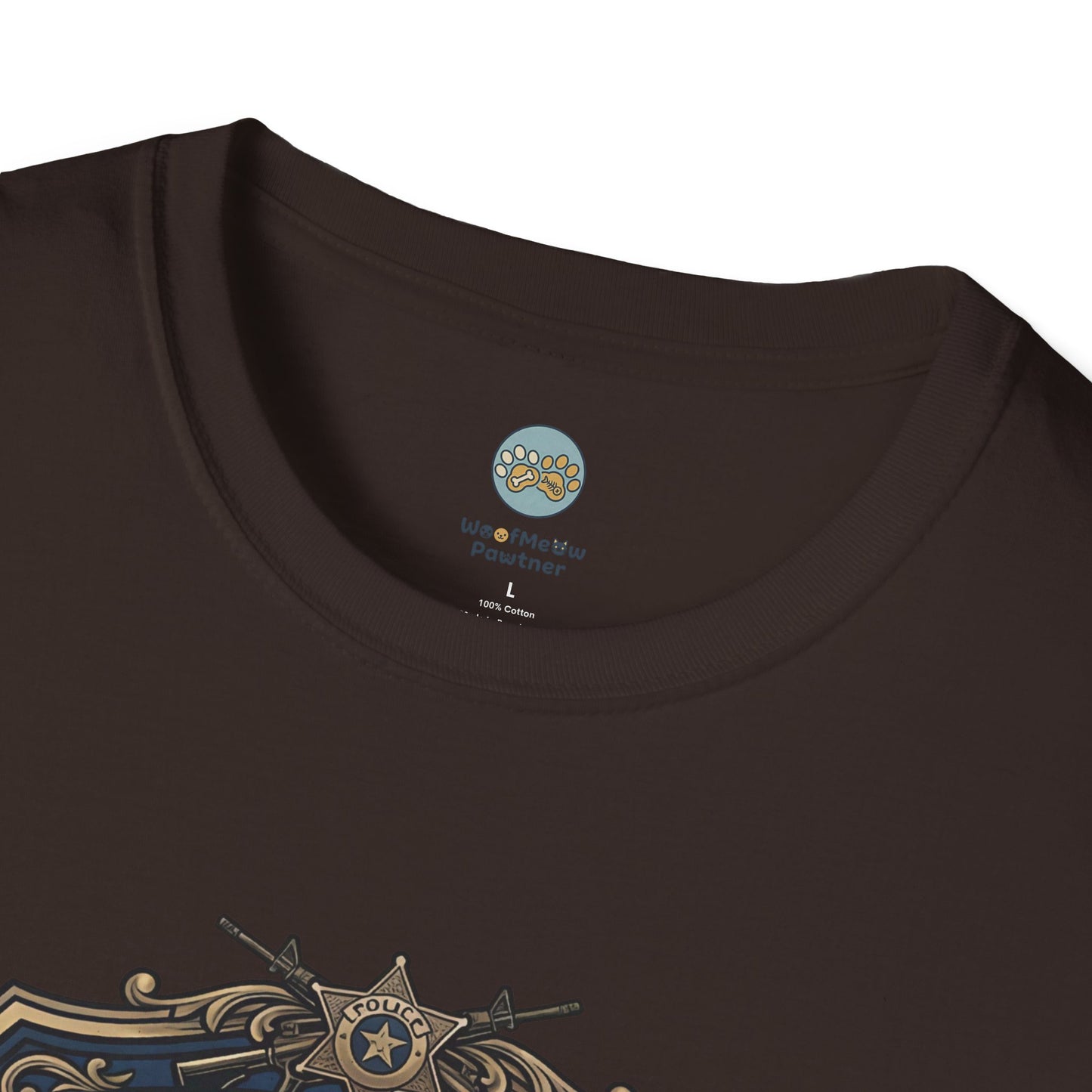German Shepherd T-Shirt | K9 Unit Est. 1908 - Hero Police Dog Design for GSD Lovers | Gildan Softstyle 64000 Premium Tee