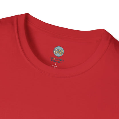 Cat Coffee Review T-Shirt — Relaxed Cat with Headphones & 5-Star Latte Tee | Gildan Softstyle 64000 Premium Tee