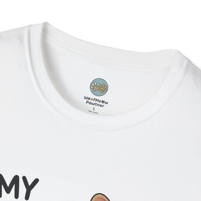 My Frenchie Butt Is My Love Language T-Shirt | French Bulldog Booty | Gildan Softstyle 64000