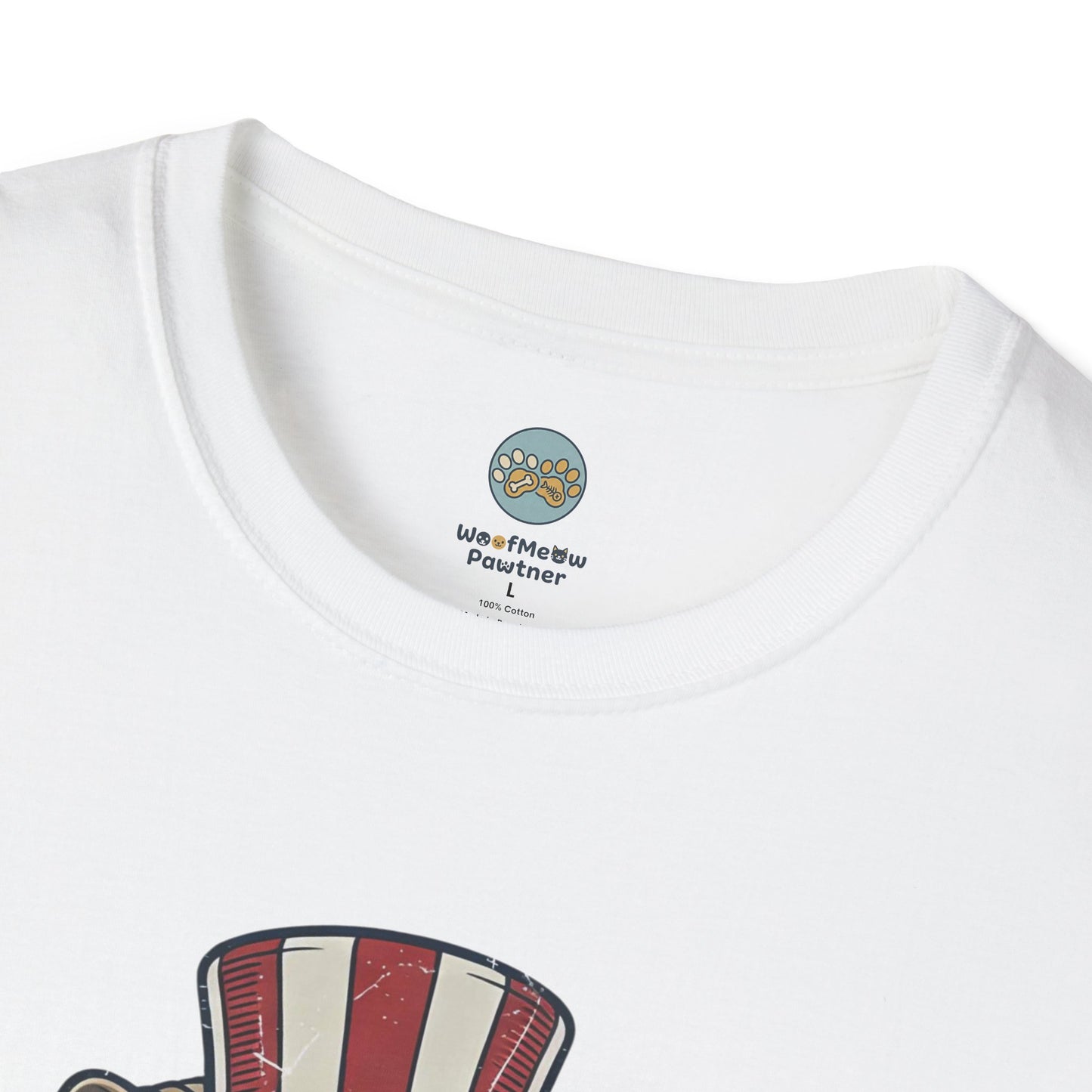 French Bulldog 4th of July Shirt | America 250 - I Want You To Celebrate Frenchie Design | Gildan Softstyle 64000