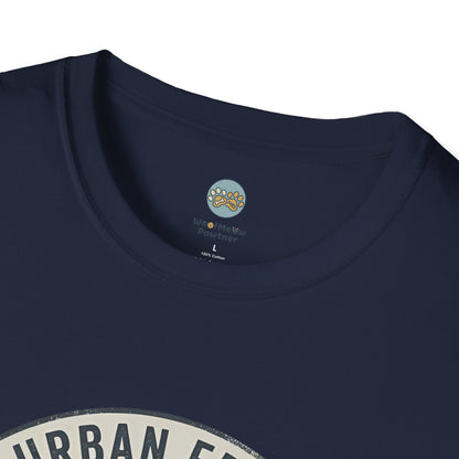 The Urban Frenchie T-Shirt | French Bulldog in City Attire | Gildan Softstyle 64000 Premium Tee