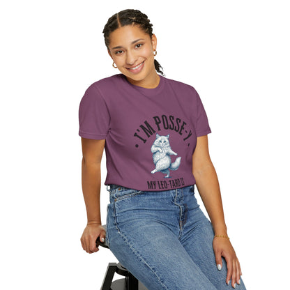I'm Posse-y My Leo-tard is at The Laundry T-Shirt | Heavyweight Garment-Dyed Cotton | Funny Dance Humor