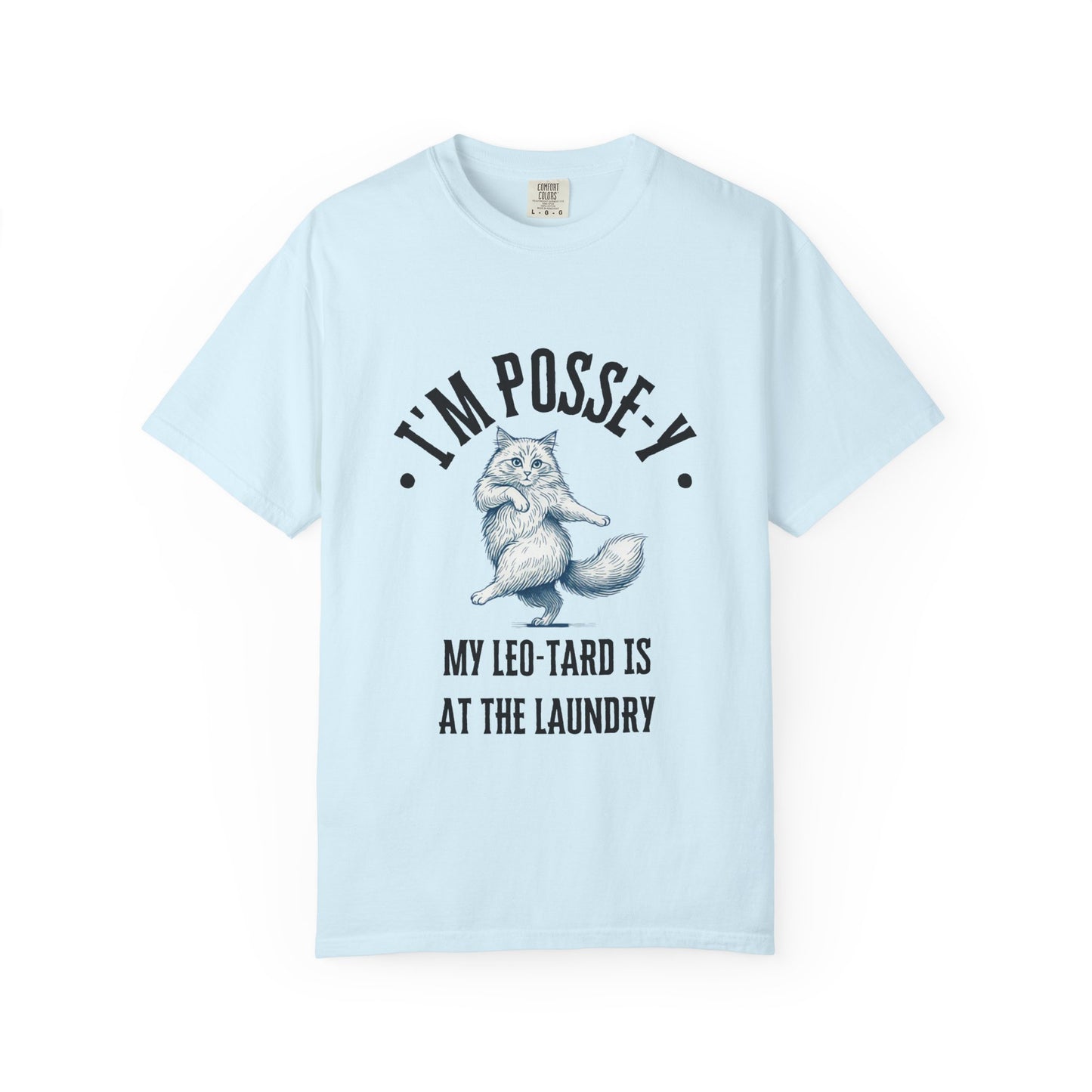 I'm Posse-y My Leo-tard is at The Laundry T-Shirt | Heavyweight Garment-Dyed Cotton | Funny Dance Humor