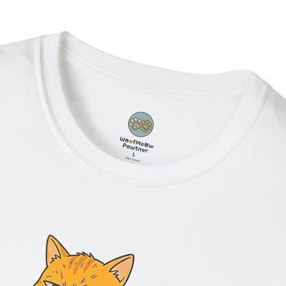 Let Him Cook Orange Cat T-Shirt | Funny Cat Sitting in Pot Meme Tee | Gildan Softstyle 64000