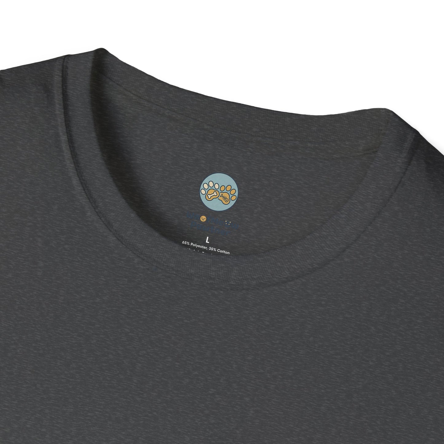 Cat Coffee Review T-Shirt — Relaxed Cat with Headphones & 5-Star Latte Tee | Gildan Softstyle 64000 Premium Tee