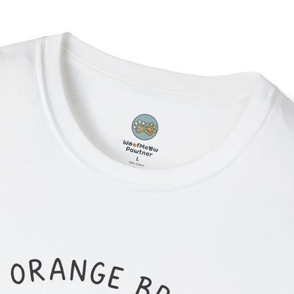 One Orange Braincell It's Not My Turn T-Shirt | Orange Cat Meme | Gildan Softstyle 64000