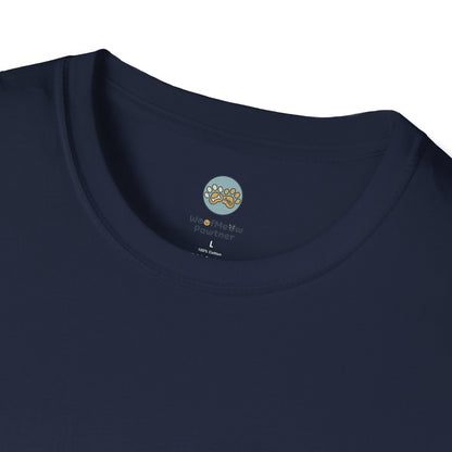 Cat Coffee Review T-Shirt — Relaxed Cat with Headphones & 5-Star Latte Tee | Gildan Softstyle 64000 Premium Tee
