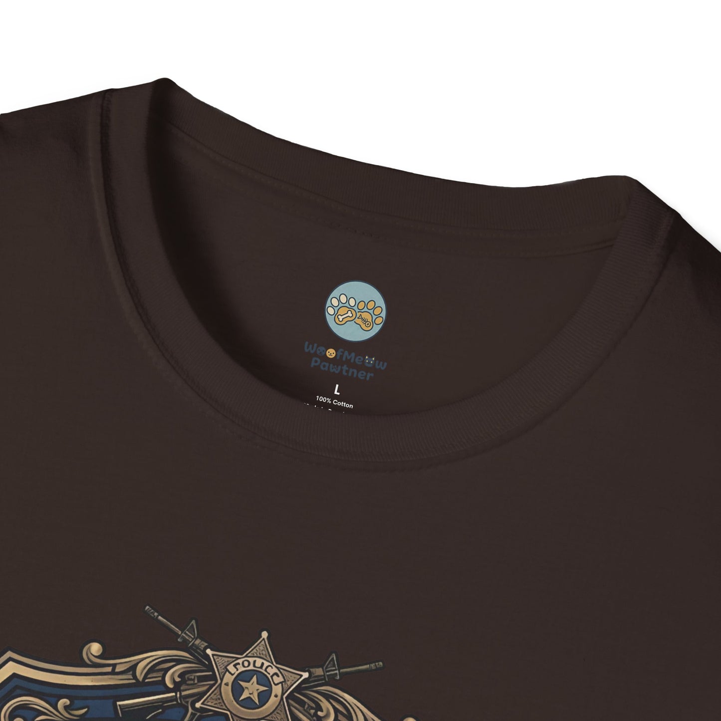 German Shepherd T-Shirt | K9 Unit Est. 1908 - Hero Police Dog Design for GSD Lovers | Gildan Softstyle 64000 Premium Tee